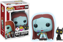 Funko Pop! The Nightmare Before Christmas: Sally (Glows - Flocked) [Walgreens Exclusive] #209