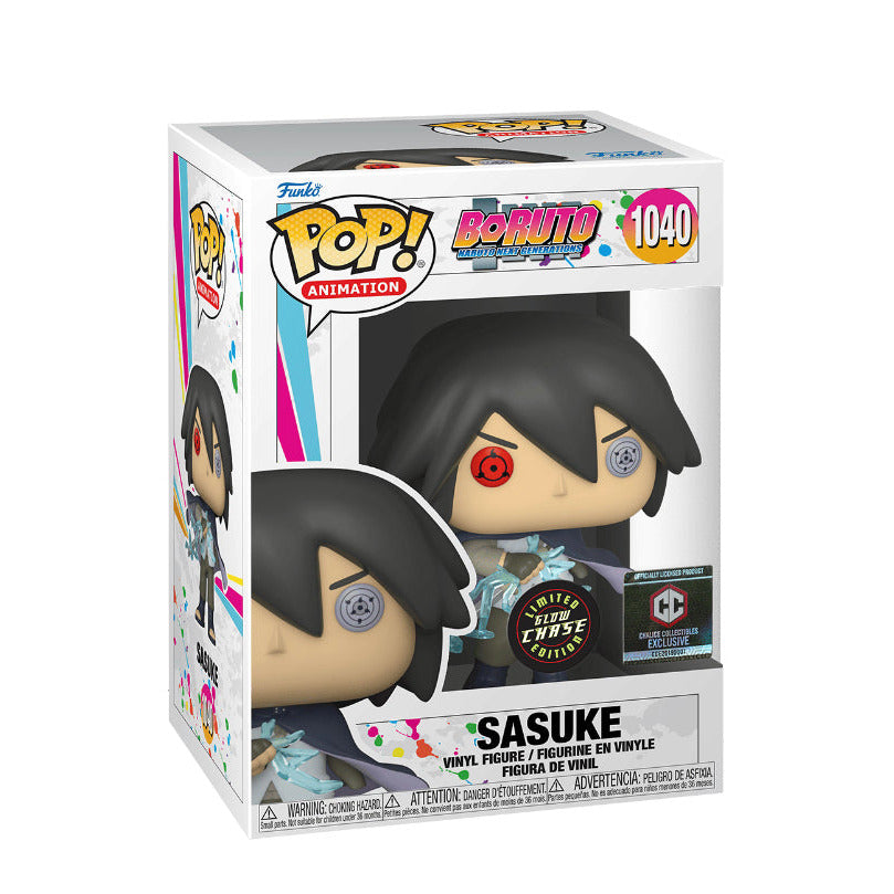 Funko Pop! Boruto: Sasuke (Glow Chase) [Chalice Collectibles Exclusive] #1040