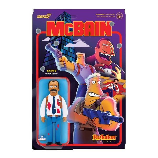 Super 7 The Simpsons - McBain: Scoey
