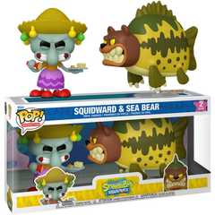 Funko Pop! SpongeBob SquarePants: Squidward & Sea Bear 2-Pack