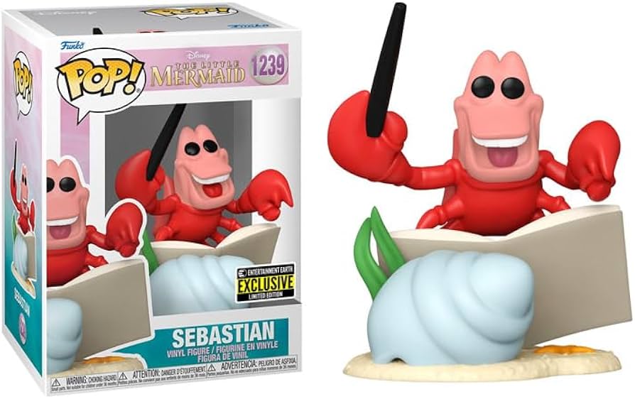 Funko Pop! The Little Mermaid: Sebastian (Entertainment Earth Exclusive) #1239