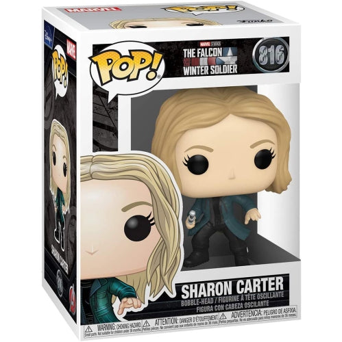 Funko Pop! The Falcon and the Winter Soldier: Sharon Carter #816