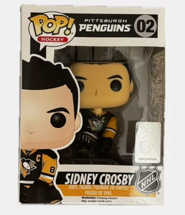Funko Pop Vinyl Figure Sidney Crosby #02 - NHL Pittsburgh Penguins