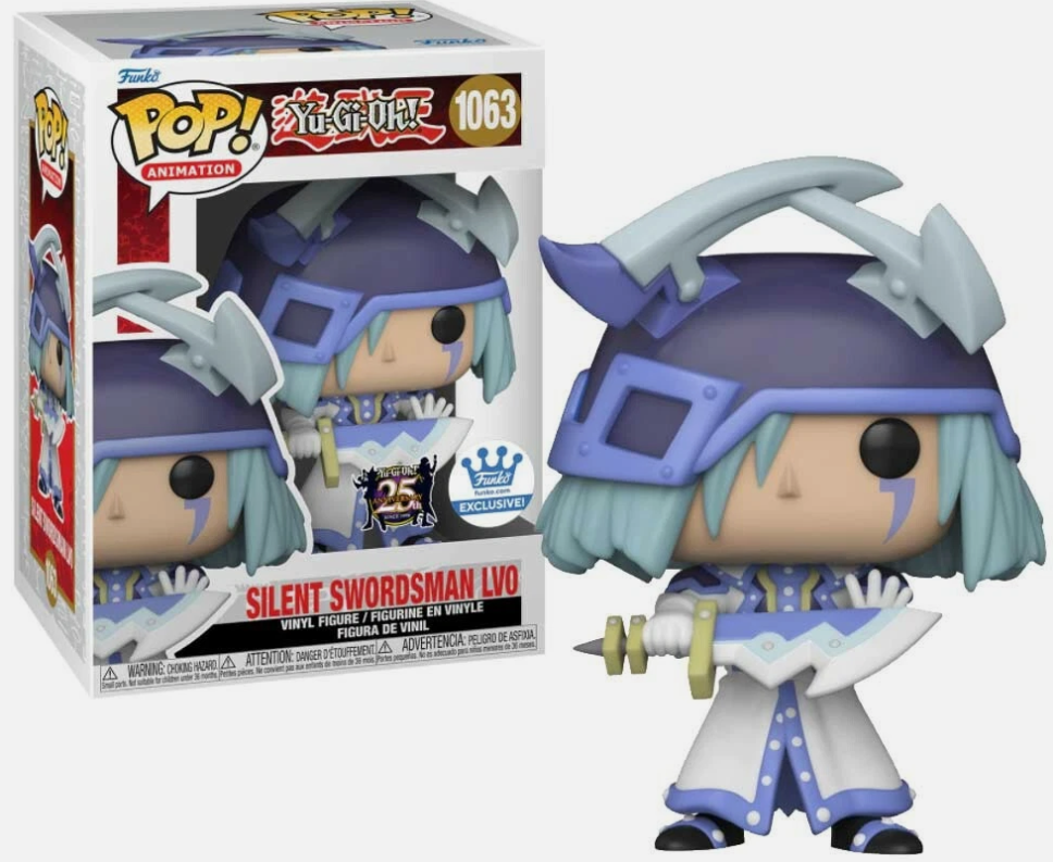 Funko YuGiOh POP! Animation Silent Swordsman LVO Vinyl Figure #1063