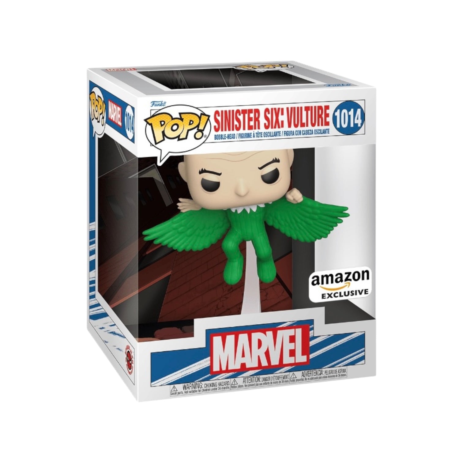 Funko Pop Marvel Sinister Six Vulture Amazon Exclusive 1014 in box