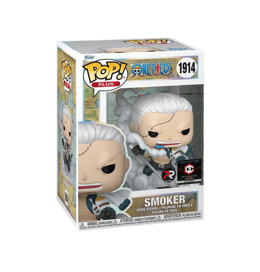 Funko Pop! One Piece: Smoker (Chalice Collectibles Exclusive / Pre-Release) #1914