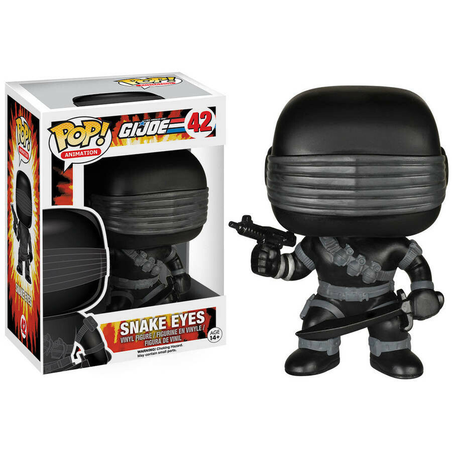 Funko Pop! Snake Eyes #42 (some box damage)