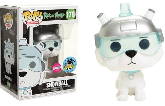 Snowball [Flocked] (2017 LA Comic Con Exc): Fun ko Pop! Animation