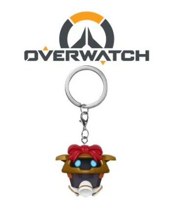 Funko Pocket Pop! Overwatch Holiday Snowball Keychain
