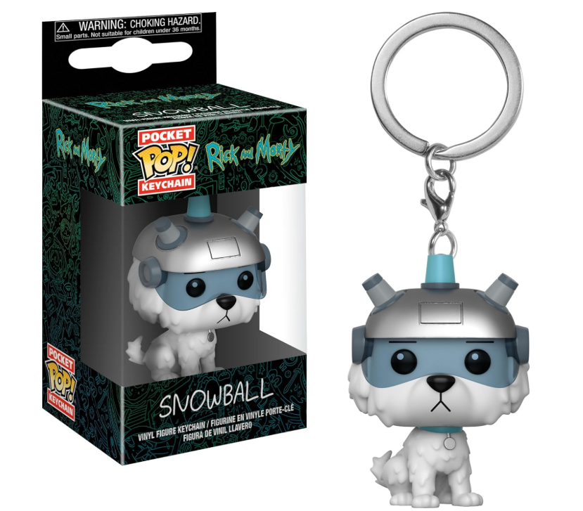 Funko Keychain: Rick & Morty - Snowball