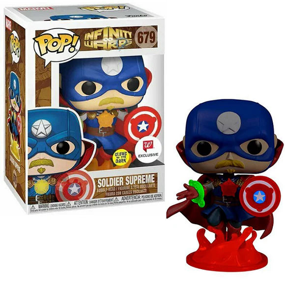Funko Pop! Infinity Warps: Soldier Supreme (Glows) [Walgreens Exclusive] #679