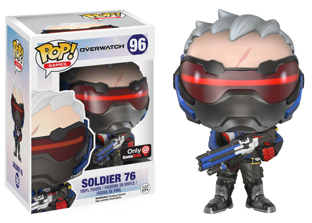 Funko Pop! Soldier:76 (GameStop Exclusive) #96