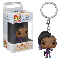 Funko Pop Keychain: Overwatch-Sombra