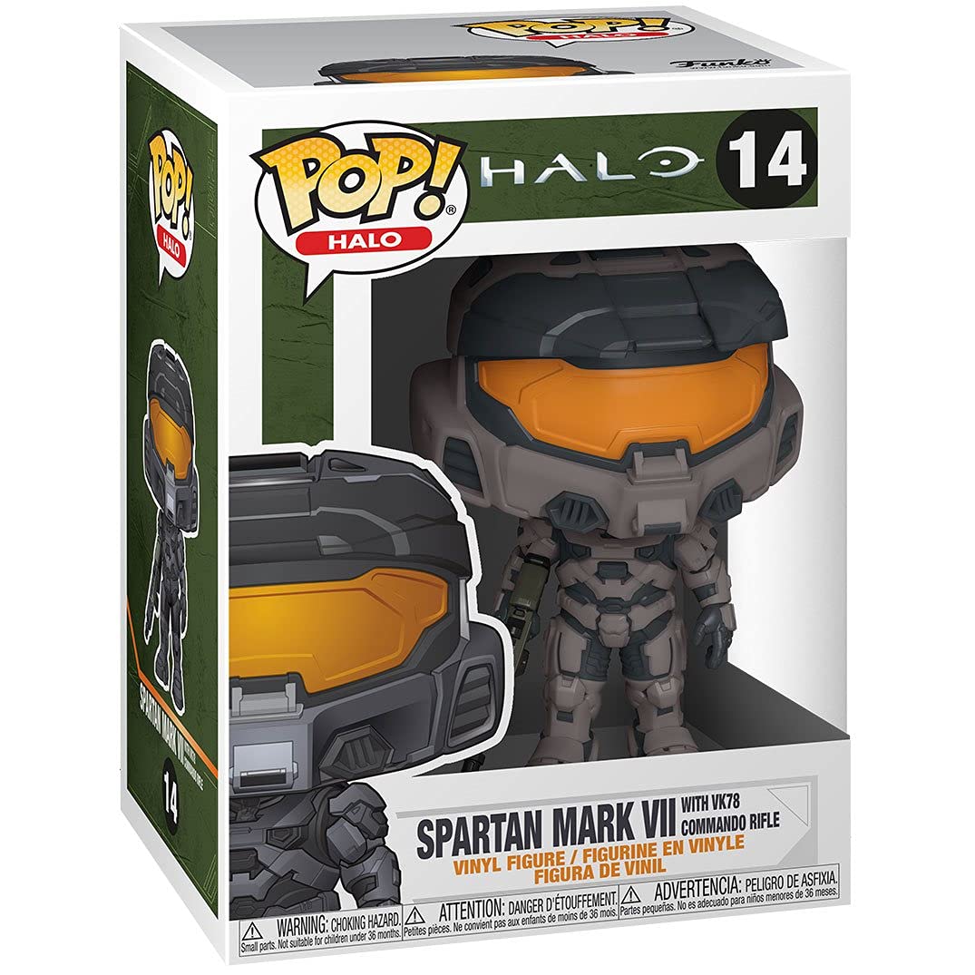 Funko Pop! Spartan Mark VII with VK78 Commando rifle #14