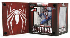 Diamond Select Toys: Marvel GamerVerse Spider-Man On Cab Pvc Diorama (GameStop Exclusive) [minor box damage]