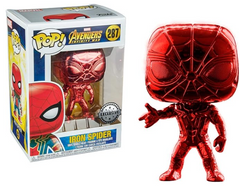 Funko Pop! Avengers Infinity War - Iron Spider [Red Chrome] #287 - [EXCLUSIVE - SUPER RARE!!!]