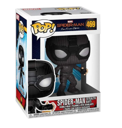 Funko Pop! Marvel: Far Away From Home: Spider-man Stealth Suit #469