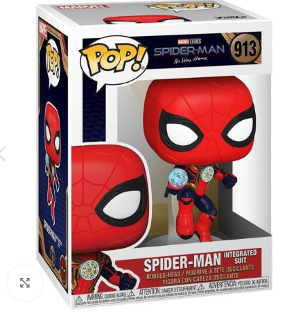 Funko Pop! Marvel: Spider-Man – (Integrated Suit) #913