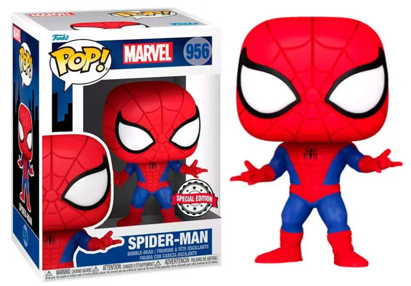 Funko Pop! Marvel 956 Spider-Man Exclusive