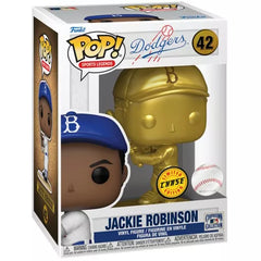 Funko Pop! MLB Dodgers: Jackie Robinson (Gold Chase) #42