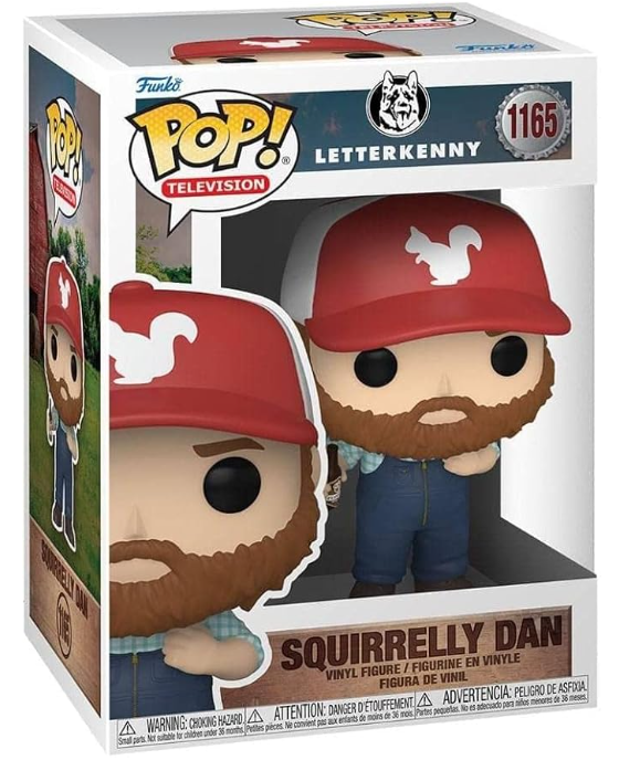 Funko POP Television: Letterkenny- Squirrelly Dan #1165