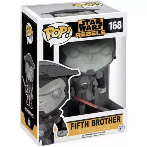 Funko Pop Star Wars Rebels Fifth Brother number 168 in retail box