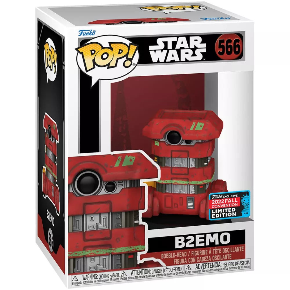 Funko Pop Star Wars B2EMO 2022 Fall Convention number 566 boxed figure