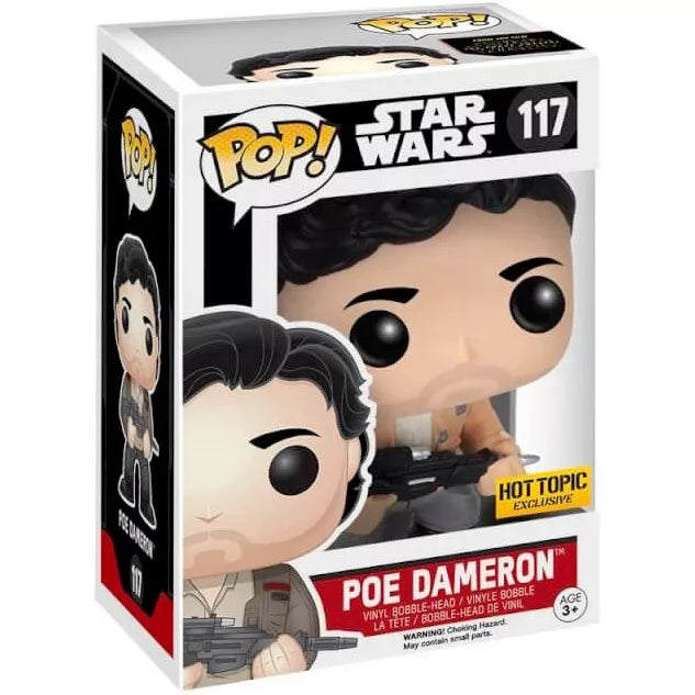 Funko Pop! Star Wars: Poe Dameron (Hot Topic Exclusive) #117
