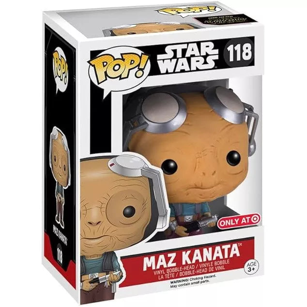 Funko Pop! Star Wars: Maz Kanata (Target Exclusive) #118