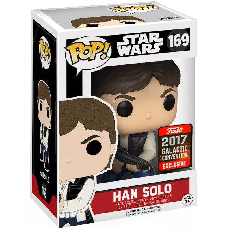Funko Pop! Star Wars: Han Solo (2017 Galactic Convention) #169