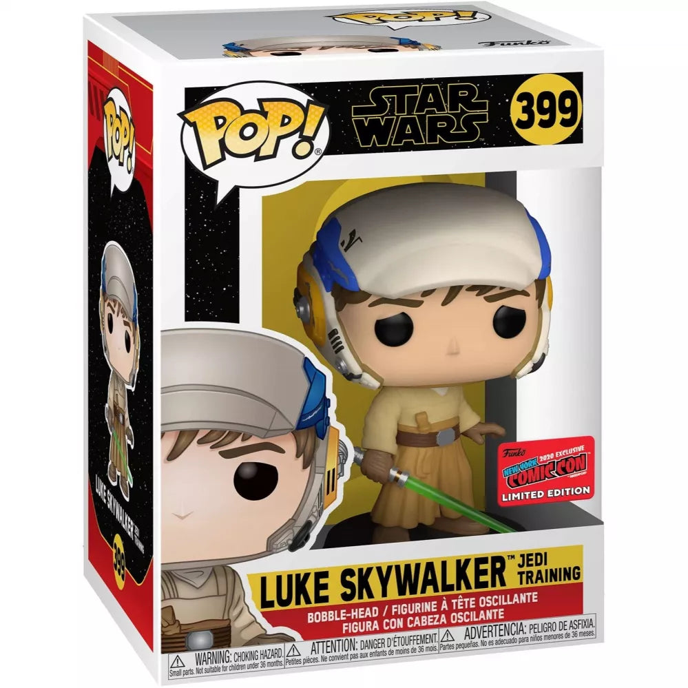 Funko Pop! Star Wars: Luke Skywalker (Jedi Training) (2020 Fall Convention) #399