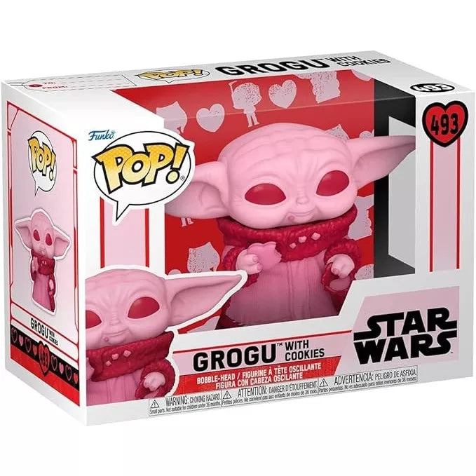 Funko Pop! Star Wars: Grogu with Cookies (Valentine) #493