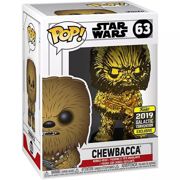Funko Pop! Star Wars: Chewbacca (2019 Galactic Convention) #63