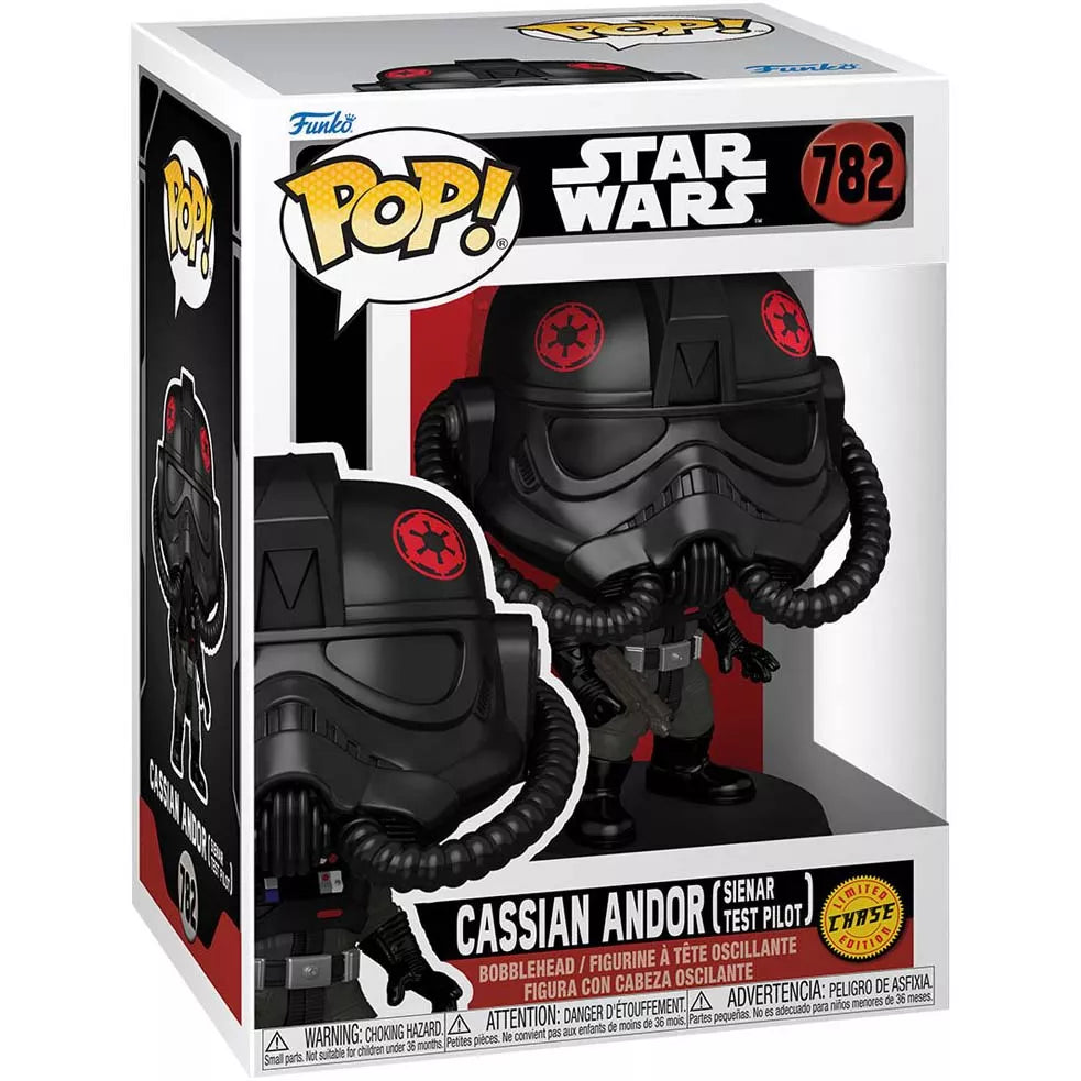 Funko Pop! Star Wars: Cassian Andor (Sienar Test Pilot) (Chase) #782