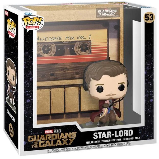 Funko Pop! ALBUMS: Guardians Of The Galaxy Star-Lord #53