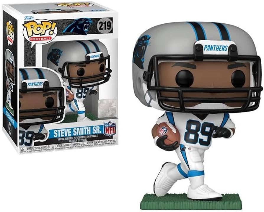 Funko Pop! NFL Carolina Panthers: Steve Smith Sr. #219