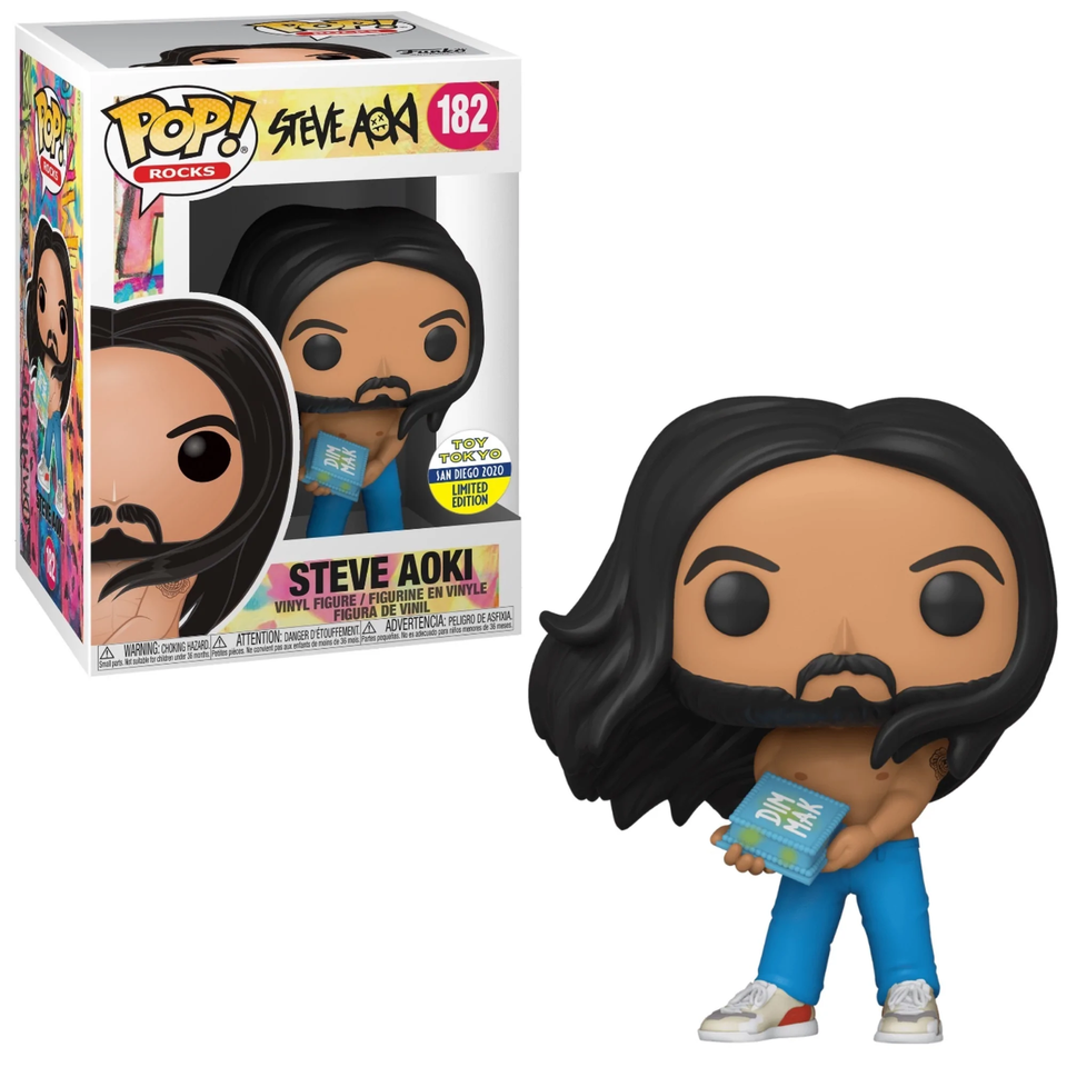 Funko Pop! Steve Aoki (2020 Limited Edition) #182