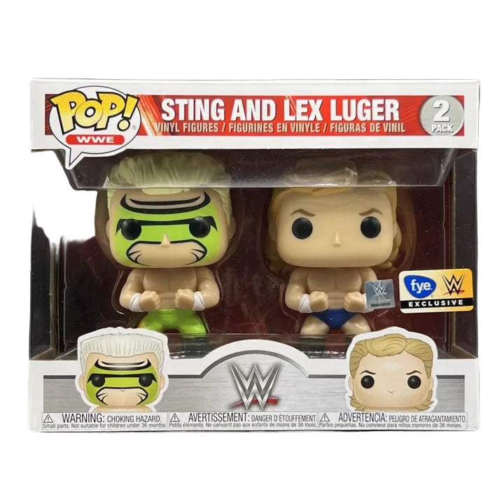 Funko Pop! WWE: Sting and Lex Luger (F.Y.E. - WWE Exclusive) [2-Pack]