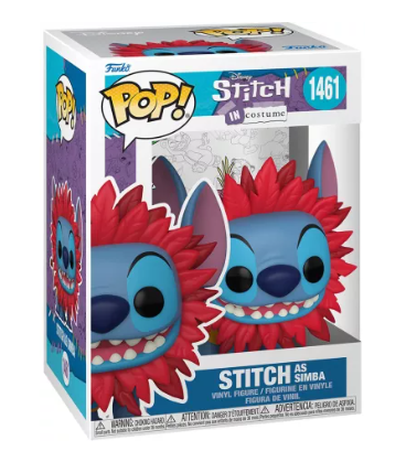 Funko Pop! Disney Lilo & Stitch – Stitch as Simba #1461