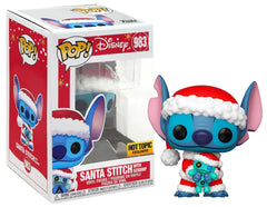 Funko Pop! Lilo & Stitch: Santa Stitch with Scrump (Hot Topic Exclusive) #983