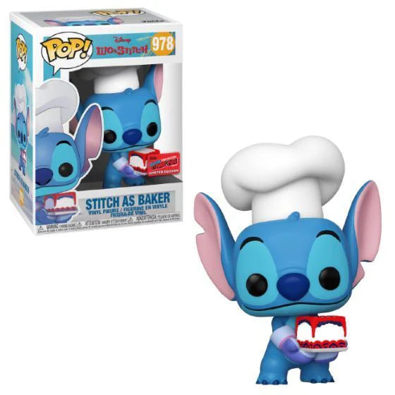 Funko Pop! Lilo & Stitch: Stitch as baker (2020 NYC Comic Con) #978
