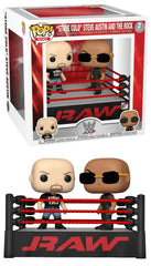 Funko Pop! WWE: "Stone Cold" Steve Austin and the Rock (2-Pack)