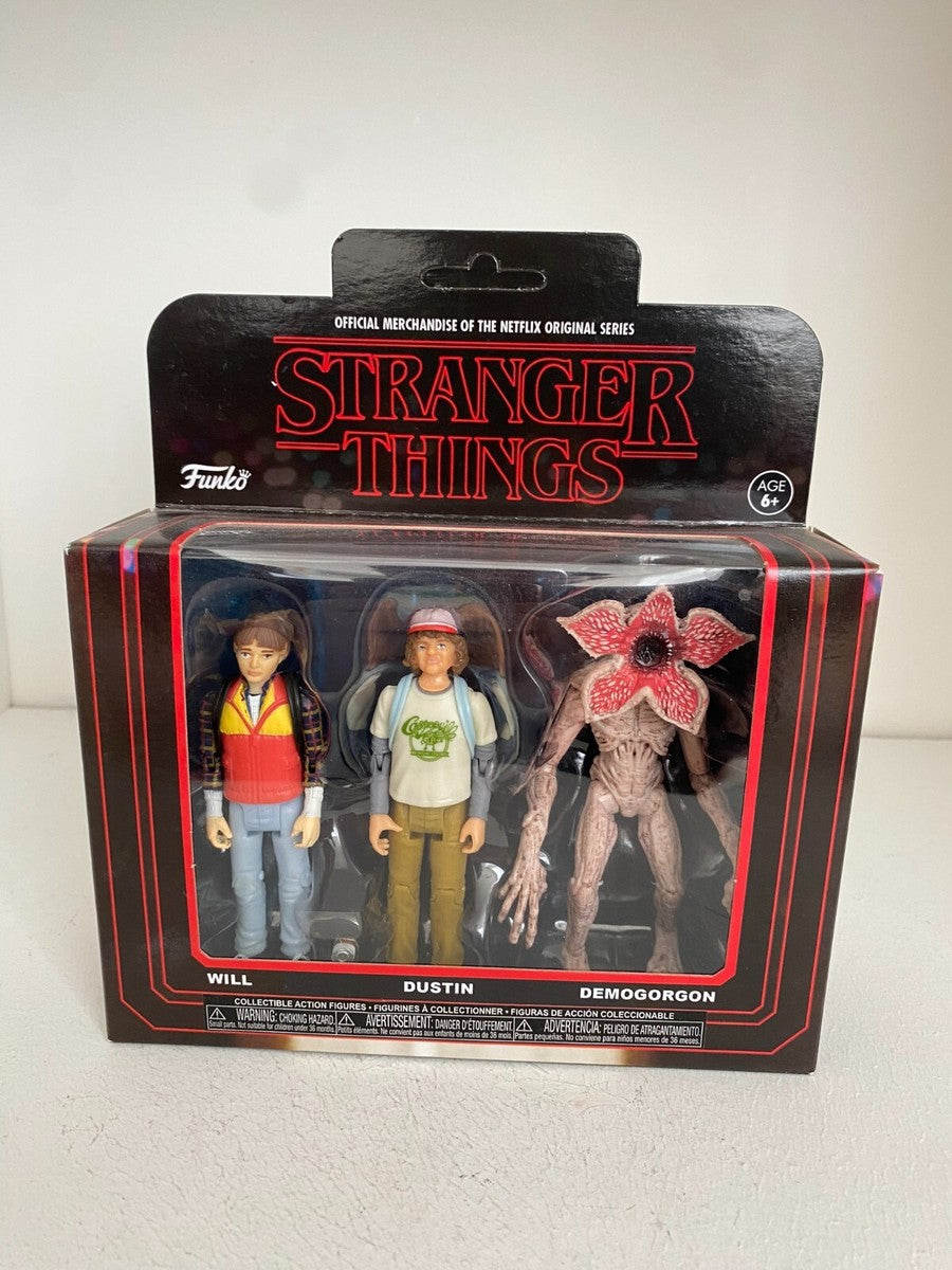 Funko: Will - Dustin - Demogorgon