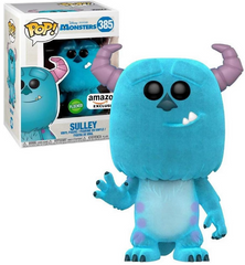 Funko Pop! Disney: Monster's Inc - Flocked Sulley #385 Amazon Exclusive