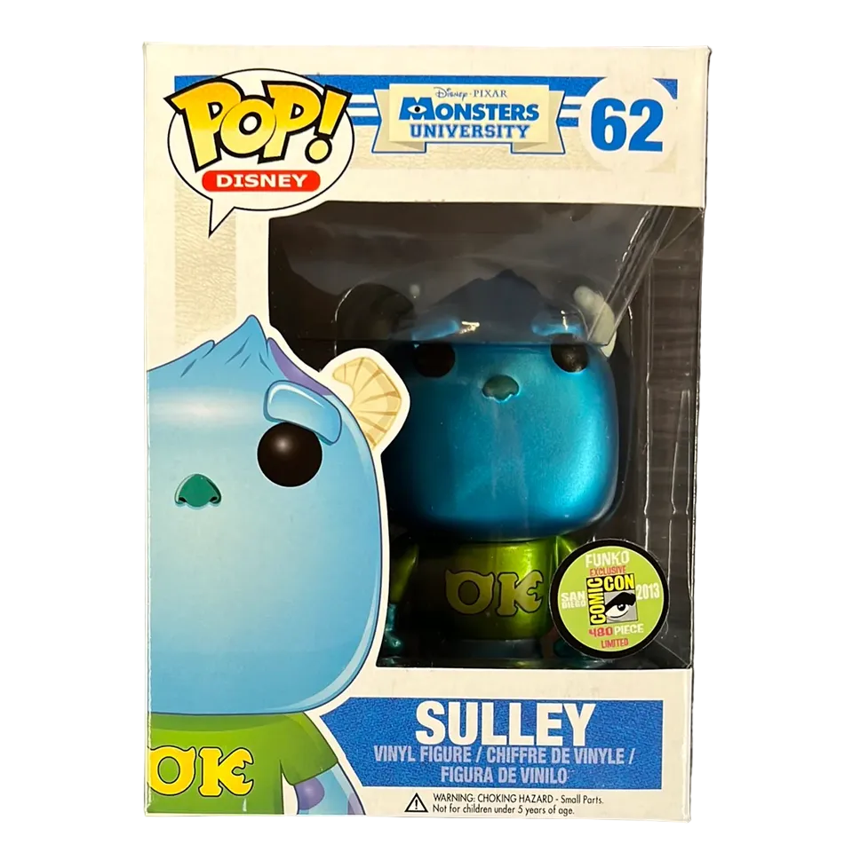 Funko Pop! Monsters University: Sulley (2013 SDCC 480 Pcs Limited) #62