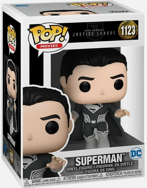 Funko Pop! DC Justice League The Snyder Cut Black Suit Superman 1123