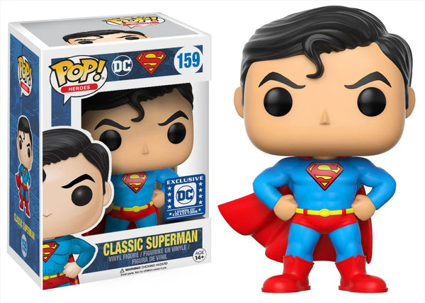 Funko Pop! DC Super Heroes: Classic Superman (Exclusive Legion Collectors) #159