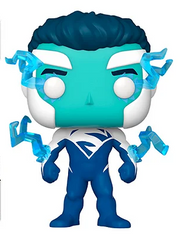 Funko Pop! Heroes Superman Blue 419 2021 Fall Convention Limited Edition