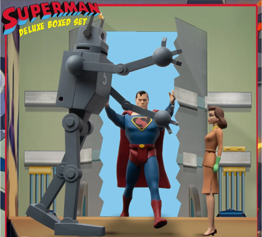 Superman (1941) 5 Points Mechanical Monsters Deluxe Boxed Set