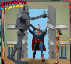 Superman (1941) 5 Points Mechanical Monsters Deluxe Boxed Set